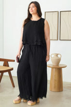 Load image into Gallery viewer, Plus Size Boho Sleeveless Frayed Hem Top