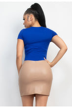 Load image into Gallery viewer, Cut-out Double Layer Top