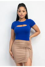 Load image into Gallery viewer, Cut-out Double Layer Top