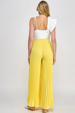 Load image into Gallery viewer, Cami Asymmetrical Ruffle Detail Pleated Bottom Jumpsuit