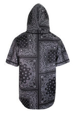 Load image into Gallery viewer, Hooded Bandana Baseball Jersey