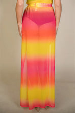 Load image into Gallery viewer, High Split Mesh Sheer Maxi Skirt
