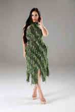 Load image into Gallery viewer, Halter Ruffled Dress
