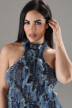 Load image into Gallery viewer, Halter Ruffled Dress