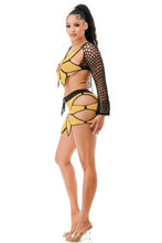 Load image into Gallery viewer, Crochet Skirt Set Sunflower