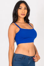 Load image into Gallery viewer, Ribbed Knit Cami Crop Top