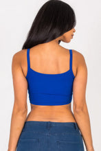 Load image into Gallery viewer, Ribbed Knit Cami Crop Top