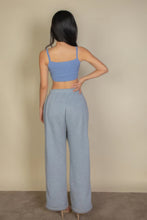 Load image into Gallery viewer, Ribbed Knit Cami Crop Top