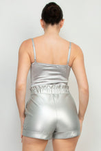 Load image into Gallery viewer, Sweetheart Bustier Rhinestones Crop Top