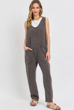 Load image into Gallery viewer, Mineral Washed Summer Jumpsuit