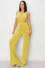 Load image into Gallery viewer, Olid Slinky Wide Legs Jumpsuit