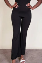 Load image into Gallery viewer, Ribbed sleeveless wide leg jumpsuit