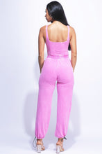 Load image into Gallery viewer, Washed Jumpsuit With Adjustable Ankle
