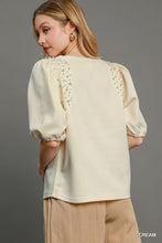 Load image into Gallery viewer, Puff Sleeve Knit Top