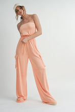 Load image into Gallery viewer, Tube Top  Jumpsuit Romper