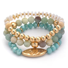 Load image into Gallery viewer, Multi Mix Bead Stretch Bracelet Set