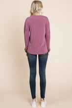 Load image into Gallery viewer, Solid Tr Spandex Long Sleeve Top