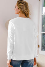 Load image into Gallery viewer, Smiley Flower Oversized Pullover