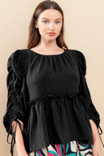 Load image into Gallery viewer, Round Neckline Babydoll Top