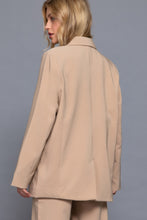 Load image into Gallery viewer, Long slv front button closure blazer