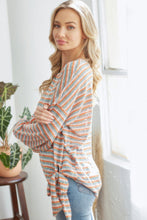 Load image into Gallery viewer, Striped Longsleeve Top With Ribbon