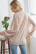 Load image into Gallery viewer, Striped Longsleeve Top With Ribbon