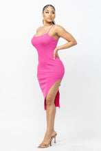 Load image into Gallery viewer, Side Slit Cami Dress