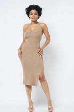 Load image into Gallery viewer, Side Slit Cami Dress
