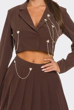 Load image into Gallery viewer, Pleated Skirt Set