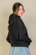 Load image into Gallery viewer, Graphic Kangaroo Pocket Drawstring Hoodie