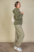 Load image into Gallery viewer, Graphic Kangaroo Pocket Drawstring Hoodie