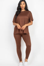 Load image into Gallery viewer, Oversized T-shirt & Leggings Set