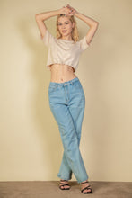 Load image into Gallery viewer, French Terry Toggle Drawstring Crop Top