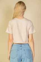 Load image into Gallery viewer, French Terry Toggle Drawstring Crop Top