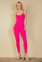 Load image into Gallery viewer, Solid Bodycon Cami Jumpsuit