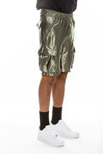 Load image into Gallery viewer, Satin Street Cargo Shorts