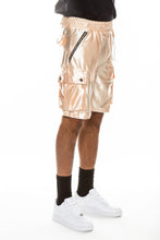 Load image into Gallery viewer, Satin Street Cargo Shorts