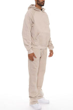 Load image into Gallery viewer, Men's Solid Stacked Flared Track Set