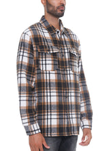 Load image into Gallery viewer, Mens Checkered Soft Flannel Shacket