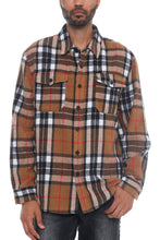 Load image into Gallery viewer, Mens Checkered Soft Flannel Shacket