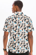 Load image into Gallery viewer, Mens Print Hawaiian Button Down Shirt