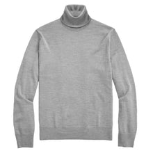 Load image into Gallery viewer, Mens Solid Turtleneck Sweater