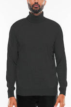 Load image into Gallery viewer, Mens Solid Turtleneck Sweater