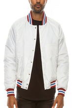 Load image into Gallery viewer, Mens Polyester Windbreaker Winter Bomber Jacket
