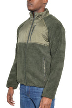 Load image into Gallery viewer, Full Zip Sherpa Fleece Jacket