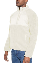 Load image into Gallery viewer, Full Zip Sherpa Fleece Jacket