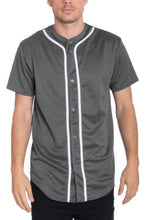 Load image into Gallery viewer, Solid Baseball T Shirt Jersey