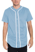 Load image into Gallery viewer, Solid Baseball T Shirt Jersey