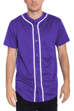 Load image into Gallery viewer, Solid Baseball T Shirt Jersey