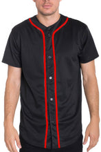 Load image into Gallery viewer, Solid Baseball T Shirt Jersey
